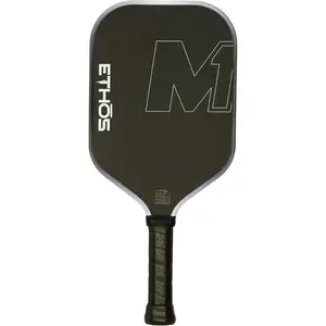 M1  Paddles: USAP and PBCor.43 Approved, 16 MM, Elongated, Thermoformed, T700  Carbon Fiber,  Power, Control, and Spin,  Paddle