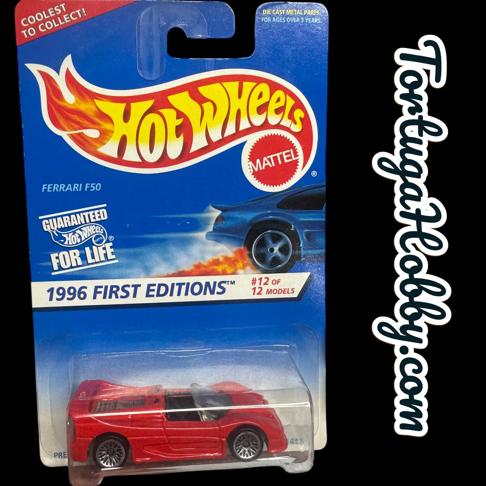 1996 - Hot Wheels Red Ferrari F50 1996 First Editions #12 of 12