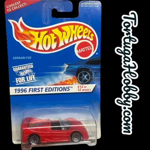 1996 - Hot Wheels Red Ferrari F50 1996 First Editions #12 of 12 Collector #377