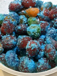 Gush Pops - 6oz Container - Frostiez Candy - Gush Burst Candy - Multiple Flavors Sour Sweet Fruity