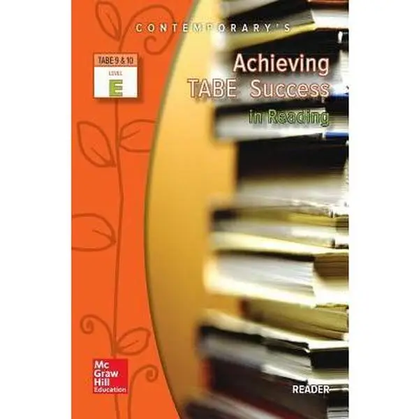 USED-Achieving Tabe Success in Reading, Level E Reader by McGraw Hill (Paperback)