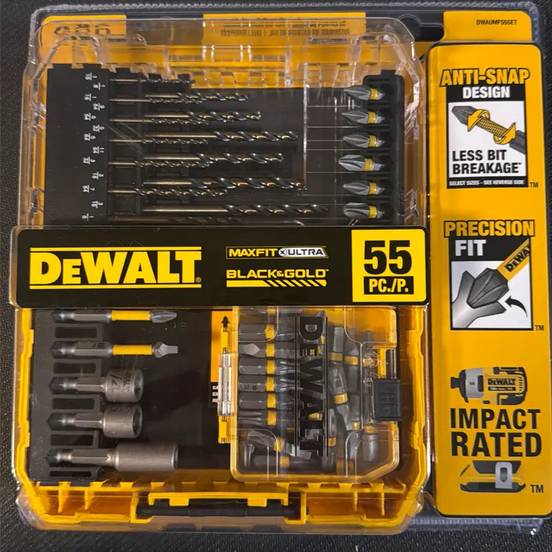 Screwdriving bit set 55pc