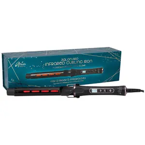 Aria Beauty Infrared Curling Iron with Clamp