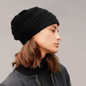 Women's Lined Knit Beanie - Stylish Multi-Color Winter Hat for Warmth & Comfort - Perfect for Outdoor Activities & Everyday Wear