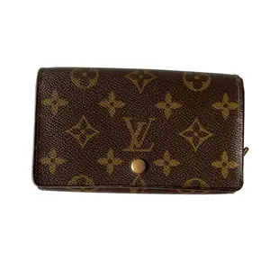 Pre-owned Louis Vuitton Wallet Small Leather Goods monogram RA1910 leather authentic with COA