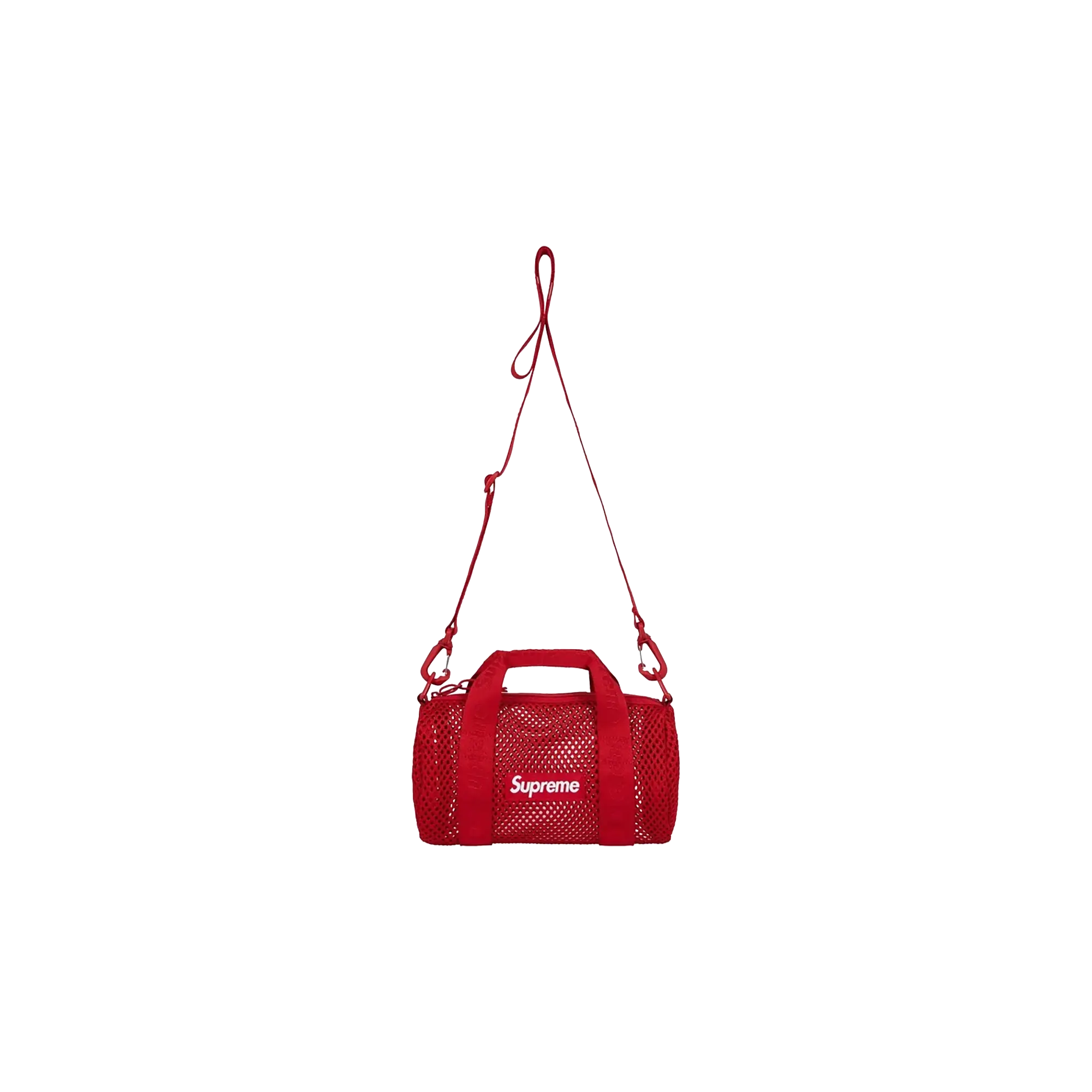 Mesh Mini Duffle Bag "SS25 - Red" SU27655