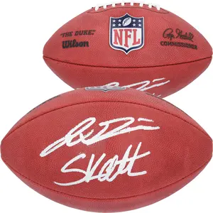 Jaxson Dart and Cam Skattebo New York Giants Autographed Full Color Duke Football - Fanatics Authentic Certified