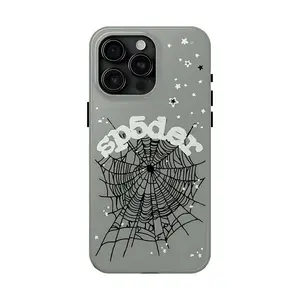 Sp5der Punk Style Phone Case, Sp5der Pink 555 Tough Phone Case, For iPhone 11 to iPhone 17