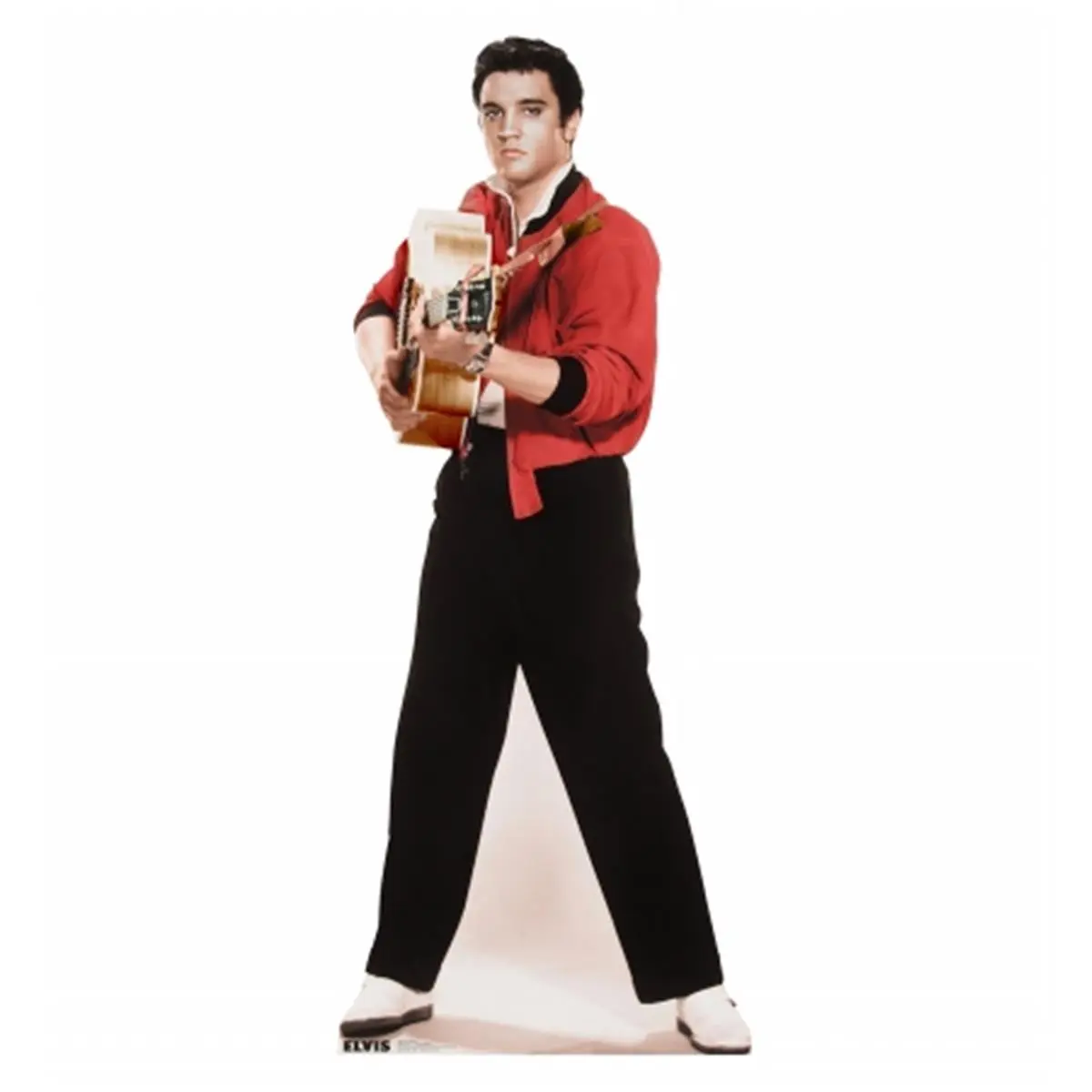 Advanced Graphics 1349 Colorized Elvis Presley 73x30" Cardboard Cutout, Rock N' Roll Music Memorabilia, Home Decor Accent, Home Supplies Collectible