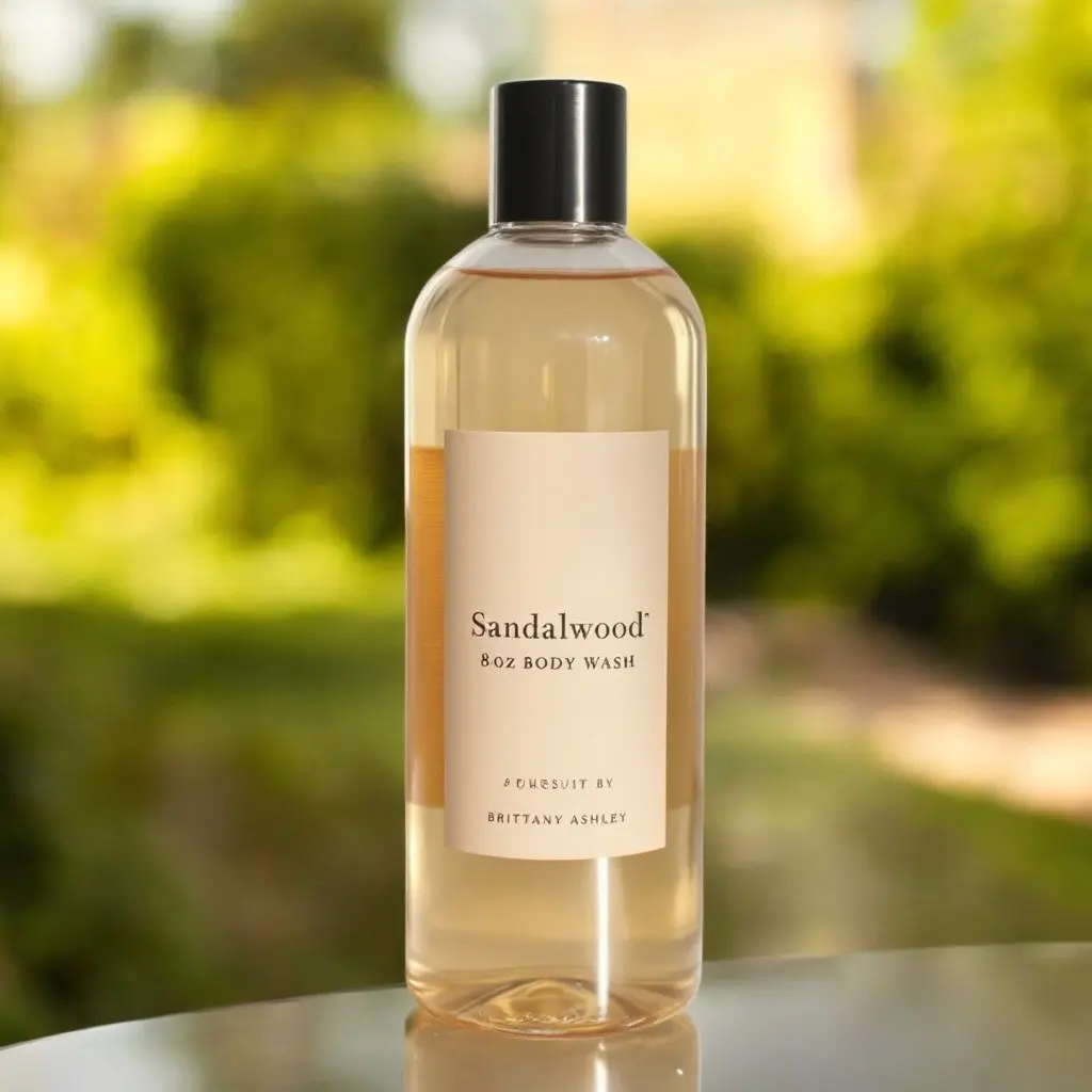 Pursuit By Brittany Ashley Sandalwood Body Oil, Calming Formula That Glides In For Silky Touch, Bath & Body Care Essential, Body Oil Glides In For Silky Touch, Sandalwood, Calm