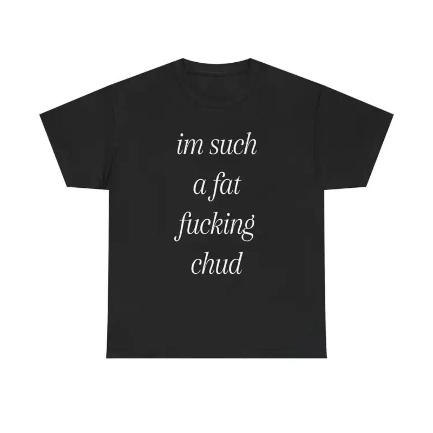 Chud Meme Funny Graphic T-Shirt, Unisex Casual Streetwear Top in Soft Breathable Cotton, Fitted Short-Sleeve Design
