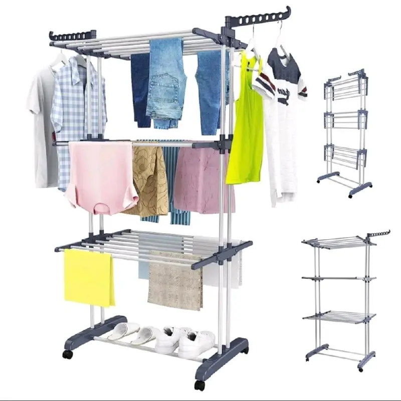 walmart dress rack For Standing Clothes Rack Cubilan Black X X 17D Metal Freestanding Clothes With this reliable Garment Racks Clothing Racks
