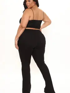 Tall Deep In My Soul Flare Jeans - Black