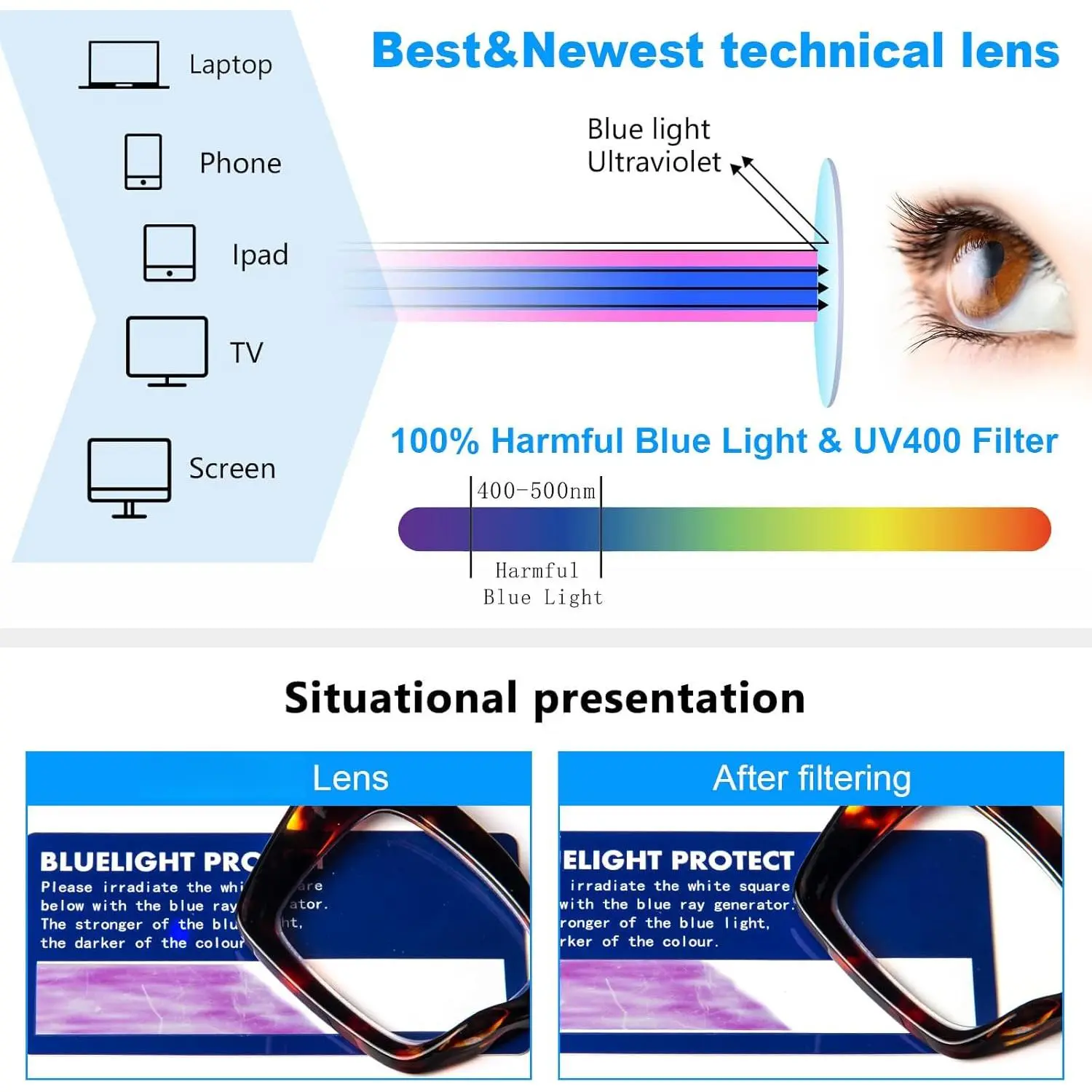 Oversized Square Reading Glasses Oprah Style for Women, Blue Light Blocking Large Frame Computer Readers Spring Hinge Fashion Design Multicolor High Quality Eyewear Lightweight Trending Eyeglasses 6 Pack Oversized Square Reading Glasses Oprah Style for Women, Blue Light Blocking Large Frame Computer Readers Spring Hinge Fashion Design Multicolor High Quality Eyewear Lightweight Trending Eyeglasses 6 Pack