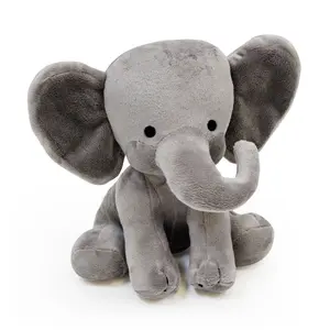 Bedtime Originals Choo Choo Gray Plush Elephant Stuffed Animal - Humphrey