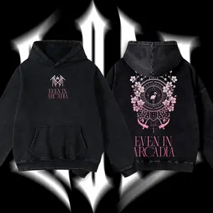 [MusicStyle] Retro Limited Sleep Token EVEN IN ARCADIA, Unisex Oversize Rock Band Washed Heavyweight T-shirt, Gift For Gothic Punk Emo Grunge Cotton Fabric sleep token merch