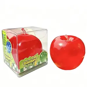 Apple Squishy, Round, Soft Squeeze Stress Relief Set for Adults & Kids, Super Slow Rising, Sensory Stress Reliever, Anxiety Calming Fidget Pack, Birthday Party Idea for Children, Decompression Squeeze quince añera gifts