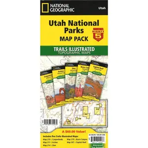 Utah National Parks : map pack : trails illustrated topographic maps