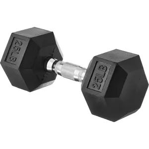 Amazon Basics Rubber Hex Dumbbell Hand Weight Amazon Basics