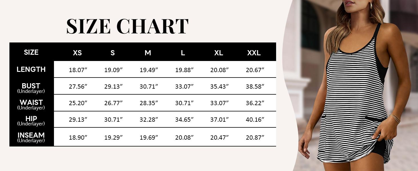 Tanming Women's Summer Sleeveless 4th Of July V-Neck Striped Athletic Mini Dress with Built-in Shorts - Gym Wear, Athleisure, Beach Outfits, Sun Dresses Tanming Women's Summer Sleeveless 4th Of July V-Neck Striped Athletic Mini Dress with Built-in Shorts - Gym Wear, Athleisure, Beach Outfits, Sun Dresses