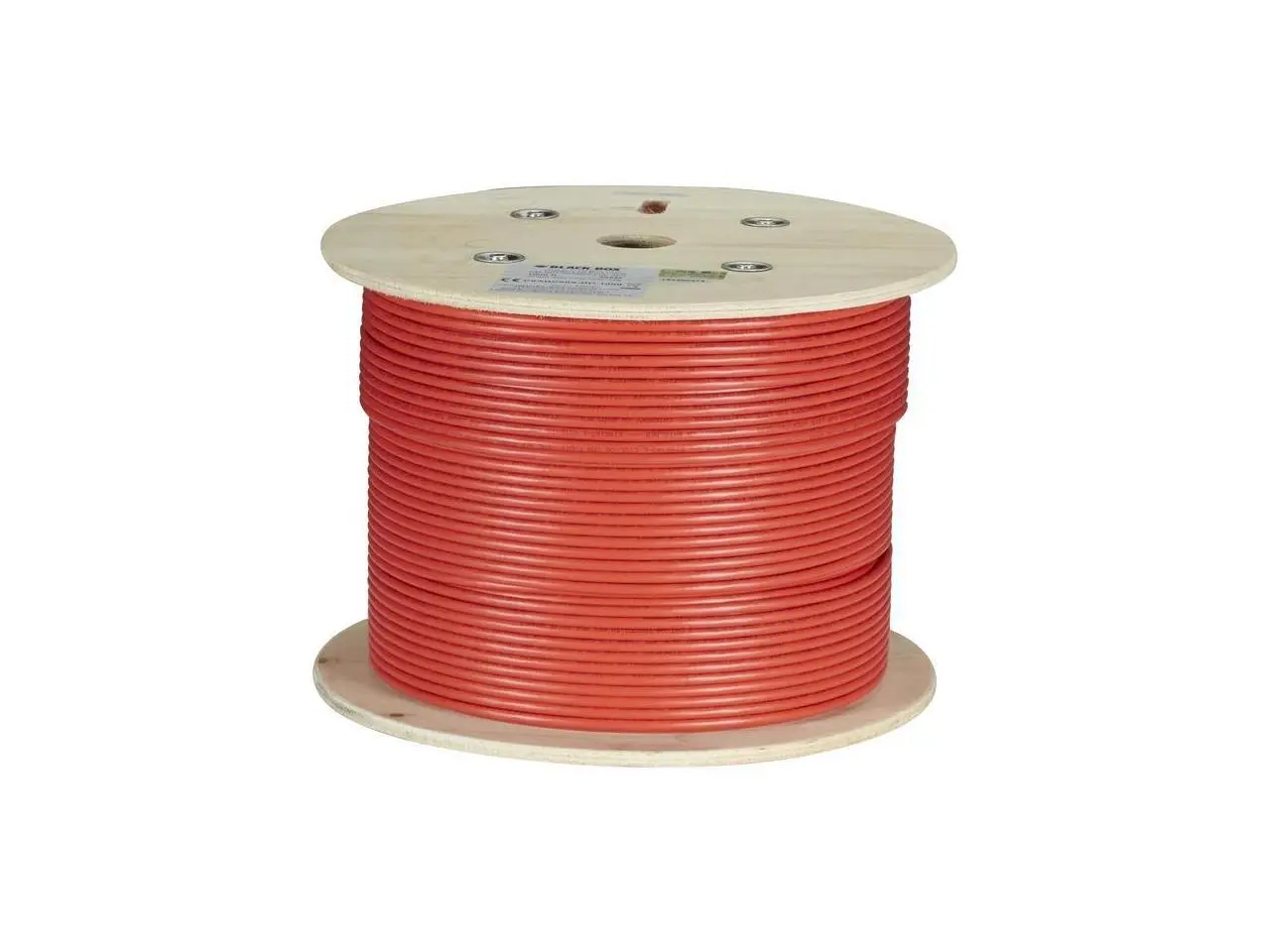 Black Box GigaTrue Cat.6a S/FTP Network Cable C6ABC50SSTRRD1000