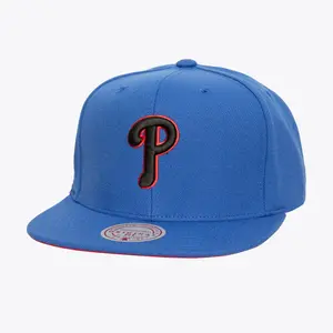 MENS MITCHELL & NESS MLB LOGO ECLIPSE SNAPBACK PHILLIES