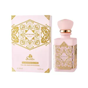Sellion Women's Marshmallow Eau De Parfum Spray - 3.4 fl oz Floral Fruity EDP Perfume Fragrance with Strawberry, Summervibes Warm Gourmand Scent, Ideal Gifts for Women,summervibes