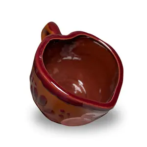 Handmade heart cup