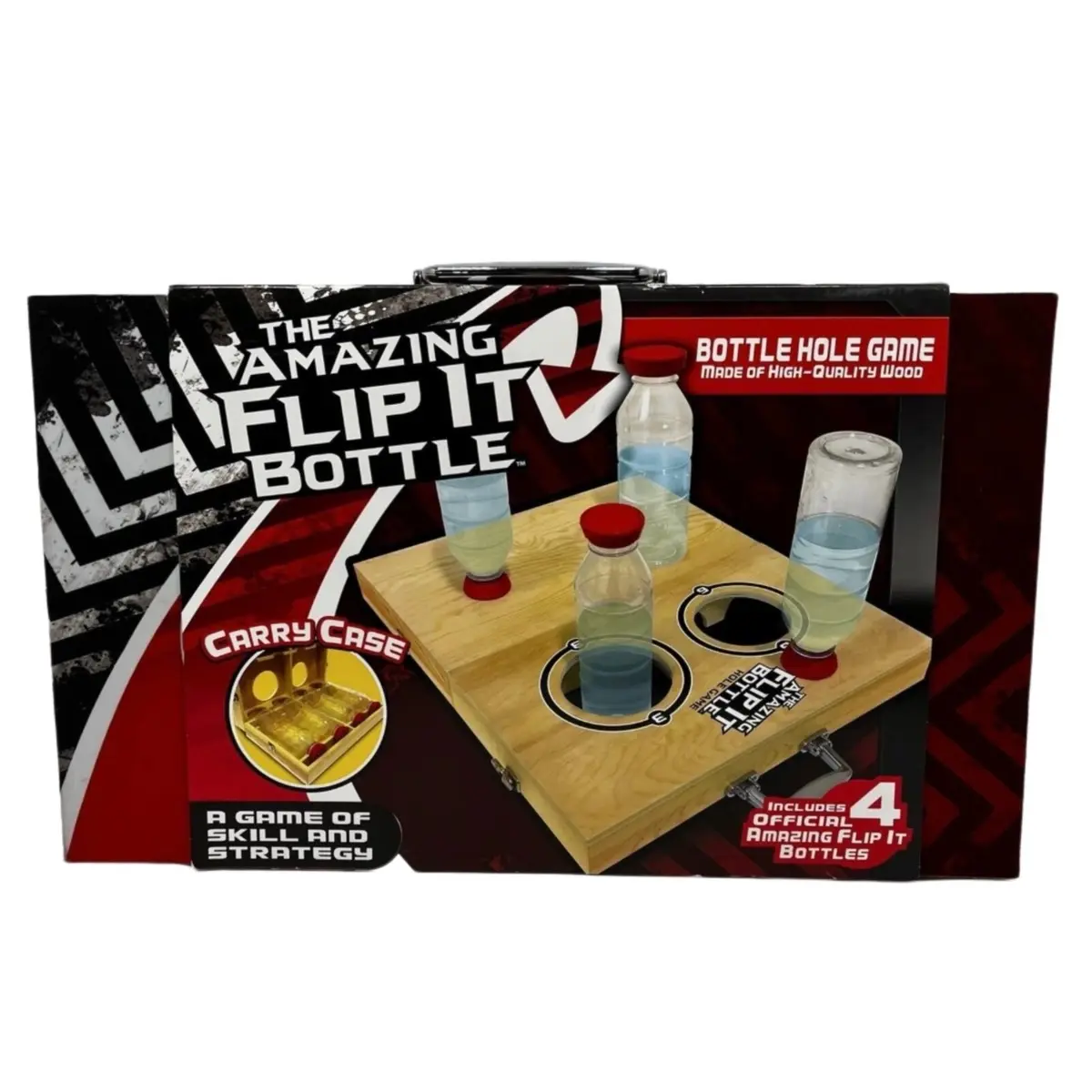 Bottle flip board