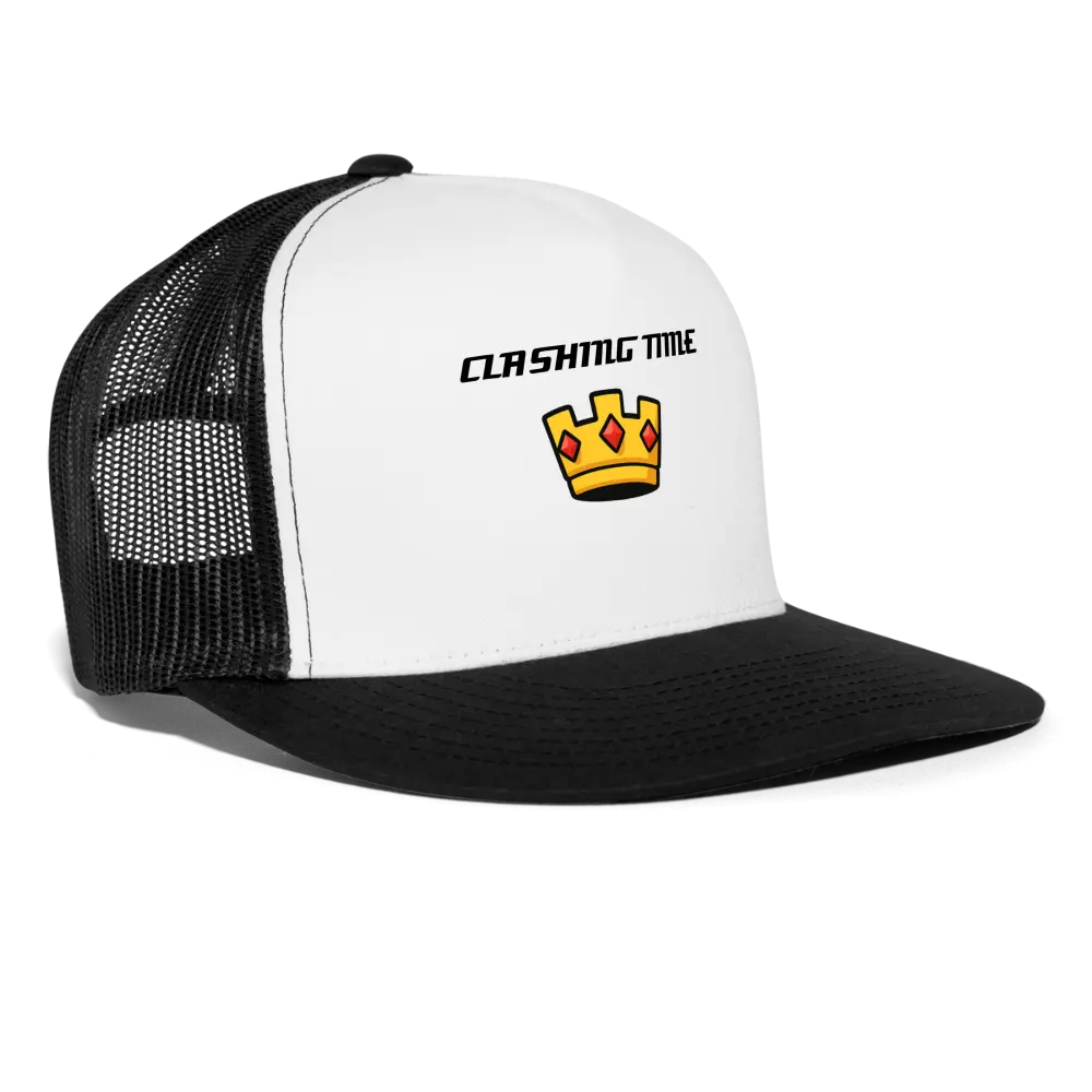 Clash Royale Crown Trucker Hat - Gamer-Approved Style, Adjustable Strap, High-Quality Embroidery, Perfect for Fans & Collectors