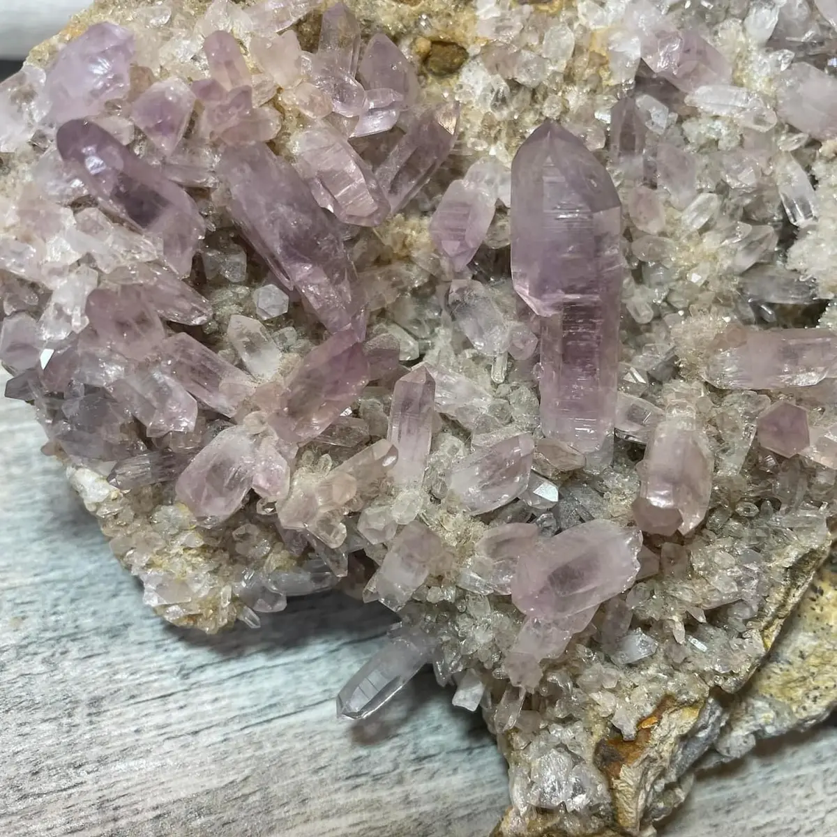 Vera Cruz large amethyst display