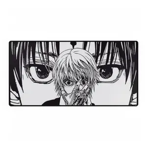 The Chain Avenger - Kurapika Mousepad, Hunter x Hunter Anime Desk Mat, Large Extended Mouse Pad, Elegant Revenge Aesthetic Decor