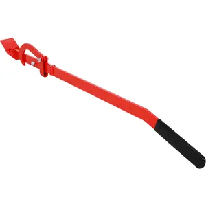 51 in High Carbon Steel Tree Felling Lever - Heavy-Duty Cant Hook with Extra Leverage for Efficient All-Weathers Tree Cutting