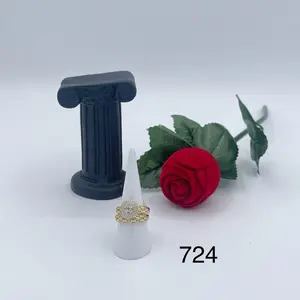 Gold plated engagement ring #724 for a special occasion