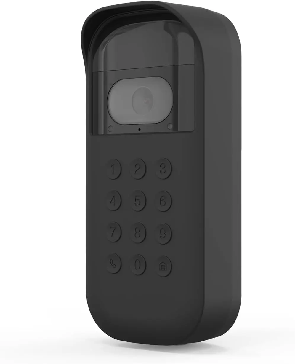 Cover for myQ Garage Video Keypad (Black, Left) Cover for myQ Garage Video Keypad (Black, Left)