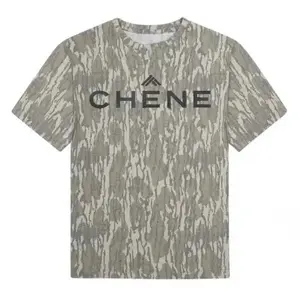Chene Mossy Oak Tee - Mossy Oak Bottomland Tee For Men - Mossy Oak 3D Shirt, Hunting 3D Tee, Ideal For Sports And Everyday Wear