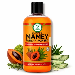 VIRAL Shampoo Revitalizante de Mamey, Sábila y Romero – 500 ml – Shampoo Herbal Diario – Hidratación y Vitalidad – Fórmula Nutritiva que Apoya el Fortalecimiento y Brillo del Cabello