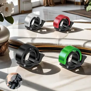 Invisible Bike Bell 22mm/31.8mm, Maximum 90db Volume, Mountain Bike Aluminum Alloy, Bicycle Accessories, Cycling Essentials