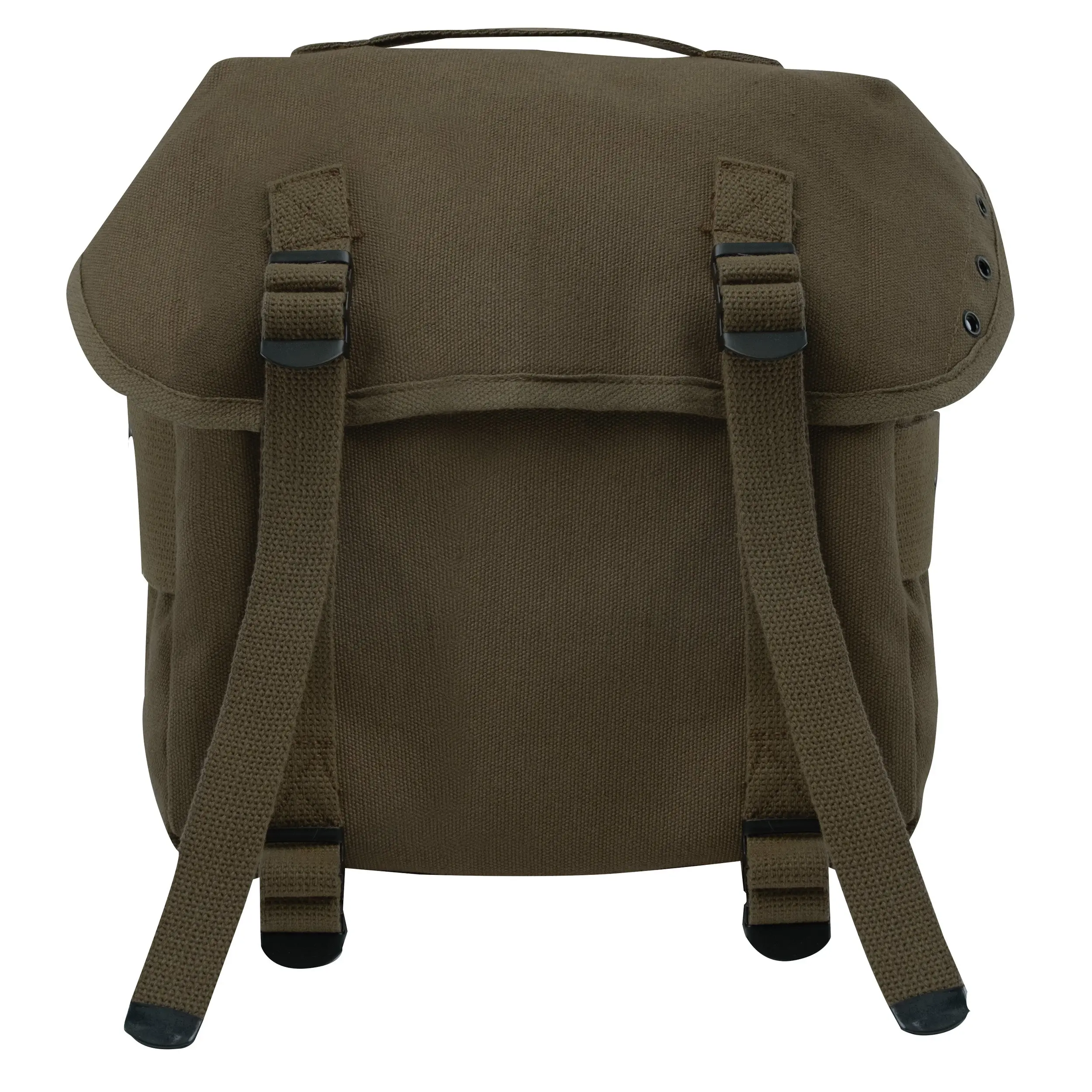 Men's Olive Drab Butt Pack - Heavyweight Canvas Beltbag with Alice Clips, Rugged Modular Waist Bag, Durable Bum Bag for Outdoor Use, Waist Bags