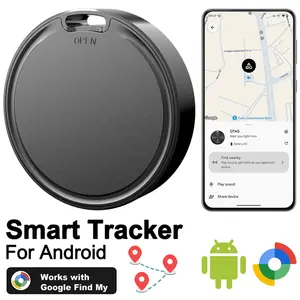 Google GPS Tracker for Android Smartphones, BT-compatible Location Tracking Device, Supports Google Find HUB APP, Key Wallet Luggage Pet Finder