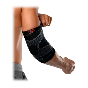 McDavid Elbow Sleeve 4-Way Elastic Neoprene-Free Compression Support for Tendonitis, Arthritis & Elbow Sprains/Strains - Breathable Comfortable All-Day Use