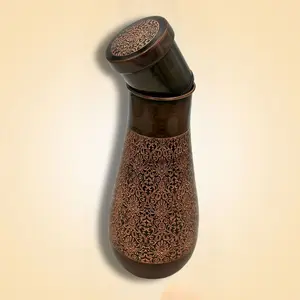 34oz Matrix Tulip Copper Water Bottle Include Glass Not Made in China Drinkware Stylish Aesthetic Blood Lid Lightweight Tumbler Cup Mug Bottled