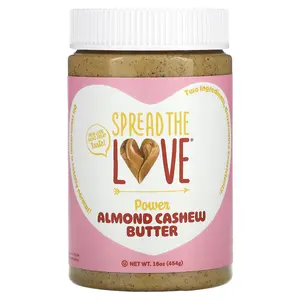 Spread The Love Power Butter, Almond Cashew, 16 oz (454 g)