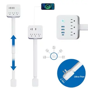 Outlet 7 in 1 charging panel with safety switch