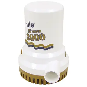 Rule 2000 G.P.H. "Gold Series" Bilge Pump Rule 2000 G.P.H. "Gold Series" Bilge Pump