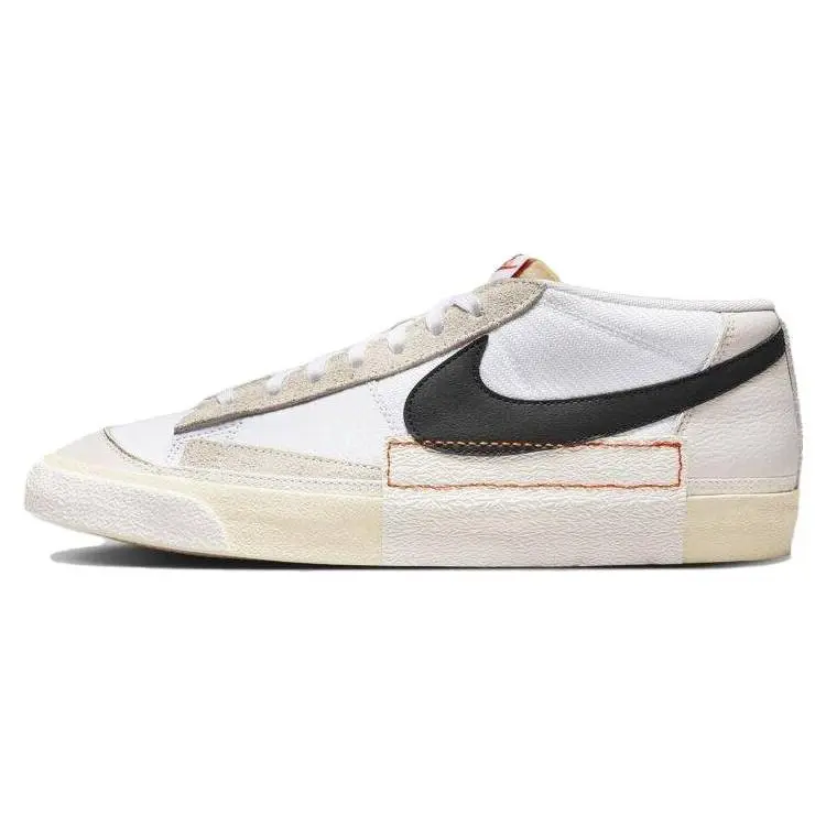 Nike Blazer Low Pro Club White Black' Versatile Cushioned Durable Skate Shoes Men's FJ3694-100
