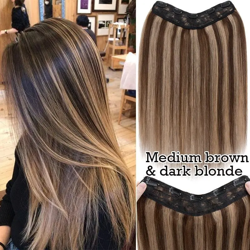 #4P27 mediumbrown&darkblonde