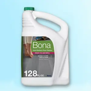 Bona Multi-Surface Floor Cleaner Refill 128fl oz - Unscented Floor Cleaner Refill, 128fl oz, for Hardwood Tile, Eco-Friendly, Value Size