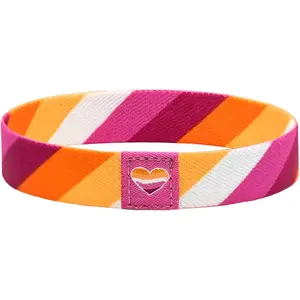 LGBTQ Rainbow Pride Bracelet for Women Men Stretch Elastic Wristband LGBT Bracelets for Pride Month Trans Bisexual Nonbinary Lesbian Asexual Stuff Accessories