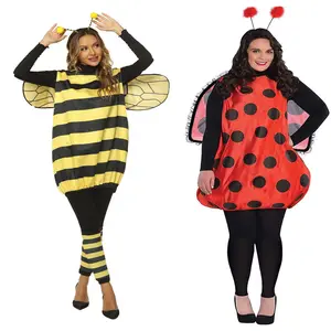 Women's Halloween Bee Ladybug Adult Cosplay Costume Festive Costume Halloween Festive Party Stage Show Costume Dress Up